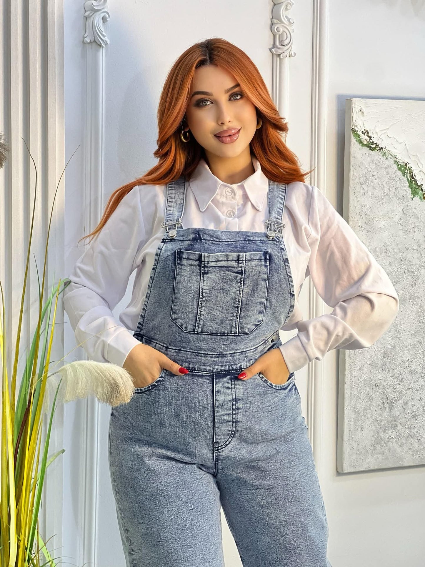 Salopette jeans