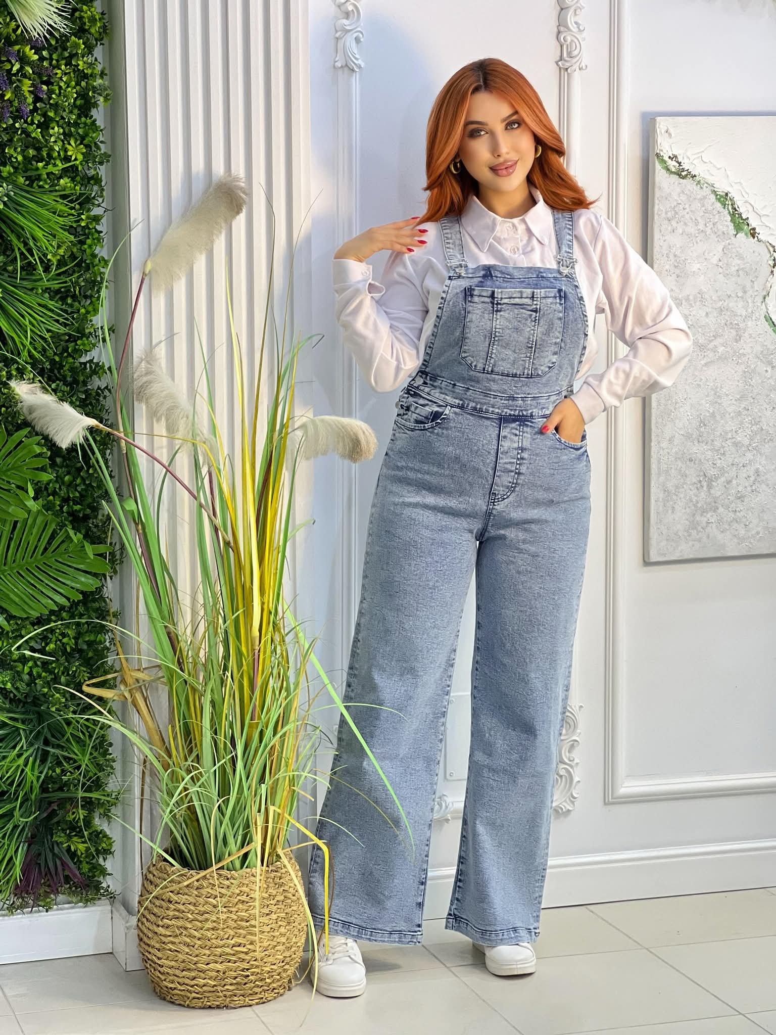 Salopette jeans