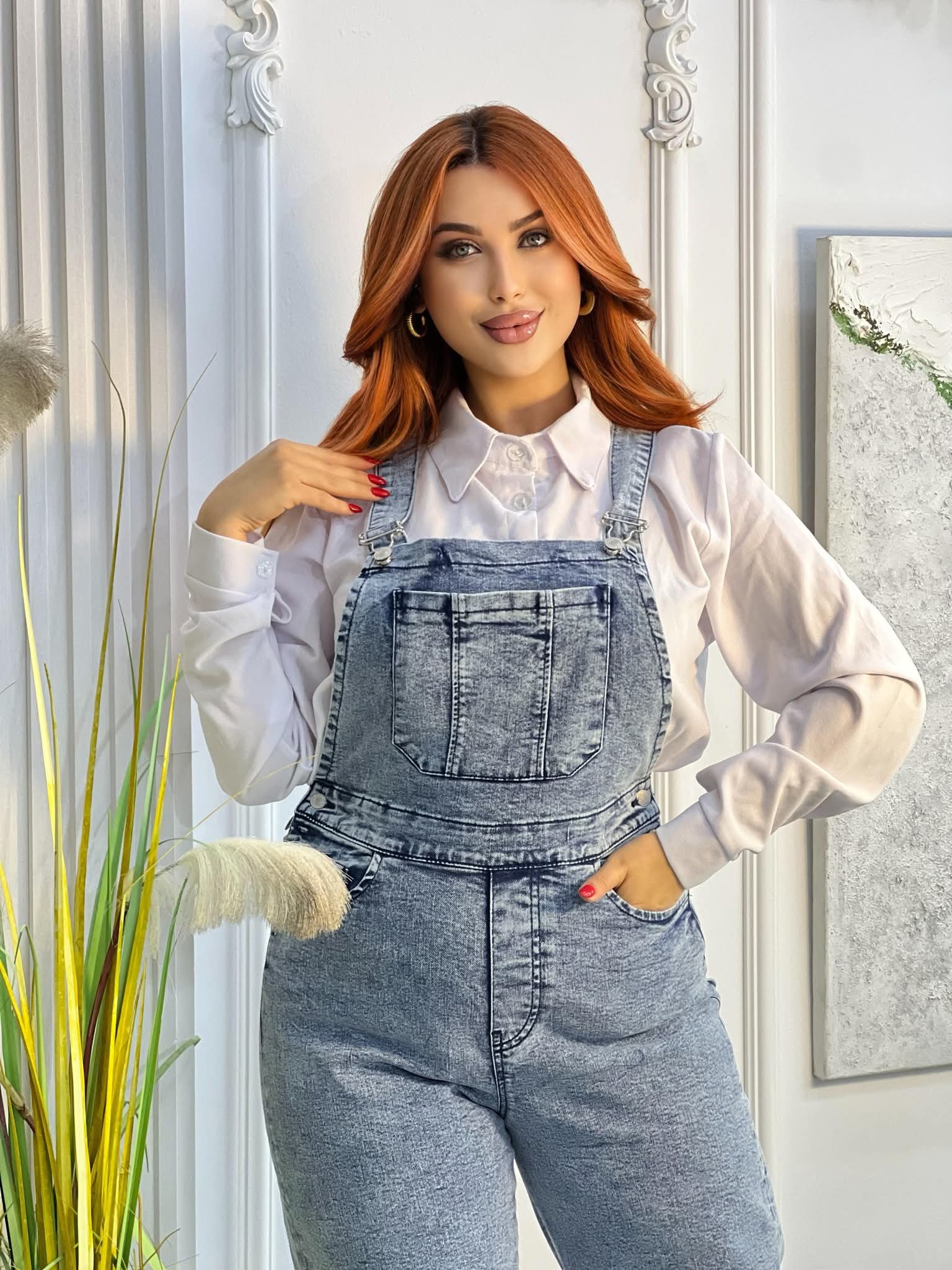 Salopette jeans