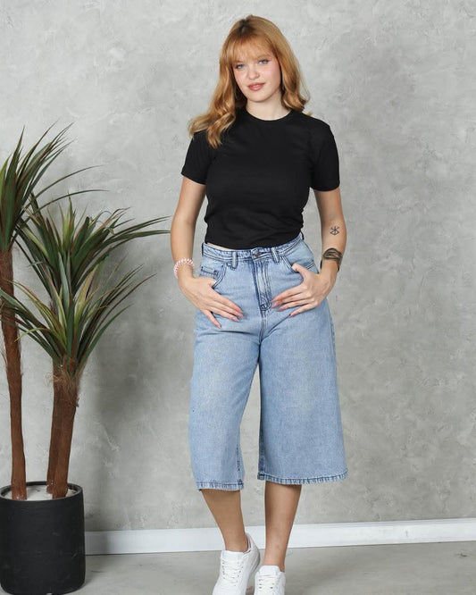 Baggy short jeans