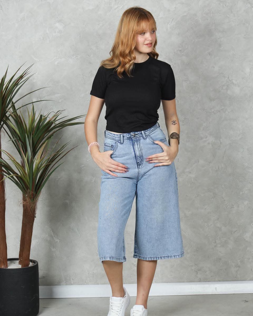 Baggy short jeans
