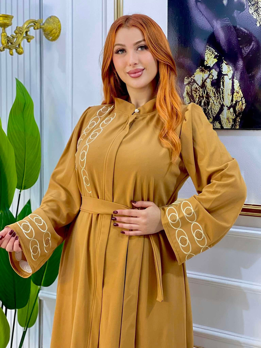 Jelbab brodé