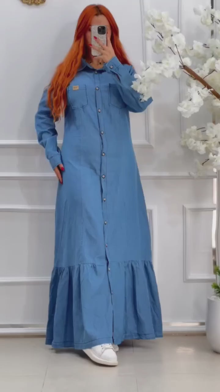 Robe jeans