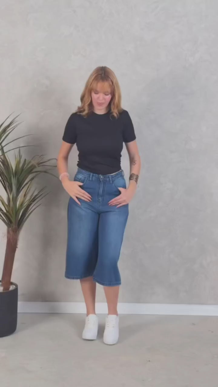 Baggy short jeans