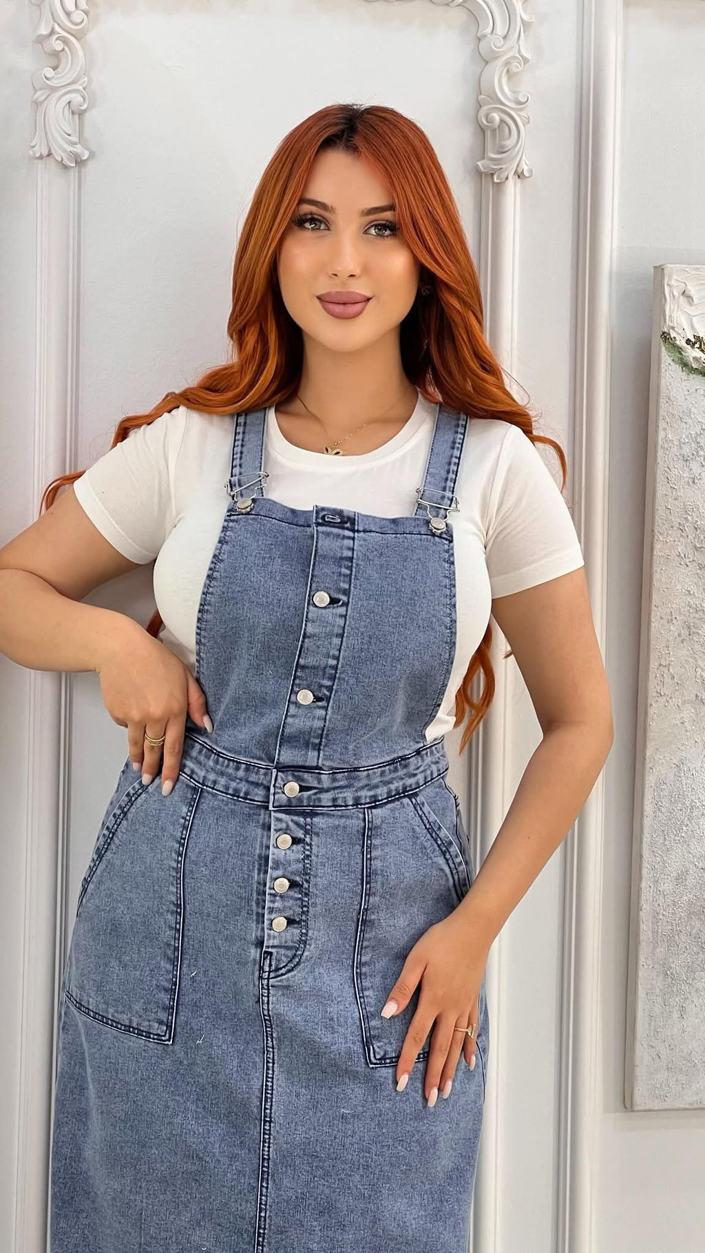 Salopette jeans
